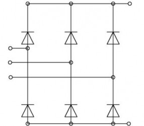 SEMIKRON bridge rectifier 3phase